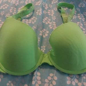 Green t-shirt bra